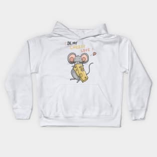 Be my cheesy love Kids Hoodie